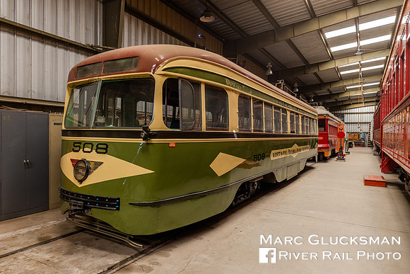 an Diego Electric Railways 508, Southern California Railroad Museum, Perris, California