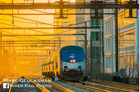 Amtrak Train 67, L'Enfant Plaza, Washington D.C.