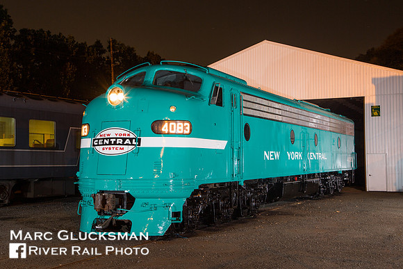 New York Central E8 4083, URHS, Boonton, New Jersey