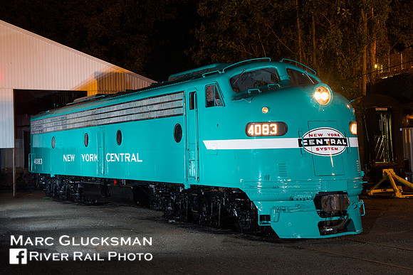 New York Central E8 4083, URHS, Boonton, New Jersey