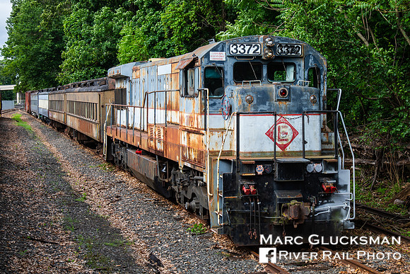NJDOT U34CH 3372, URHS, Boonton, New Jersey