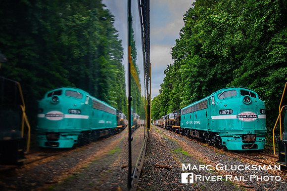 New York Central E8 4083, URHS, Boonton, New Jersey