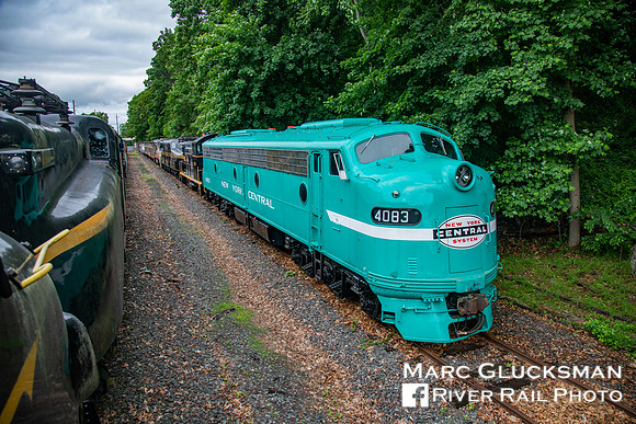 New York Central E8 4083, URHS, Boonton, New Jersey