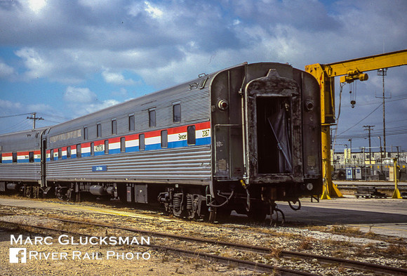 Amtrak 2087/NP "Loch Ness", Hialeah Yard, Miami Florida