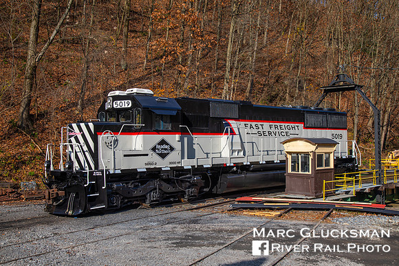 Reading & Northern Railroad Fast Freight 5019, Port Clinton, Pennsylvania