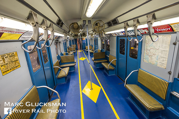 MTA NYCT Subway NY Transit Museum, 2023 Holiday Nostalgia Train, New York, NY
