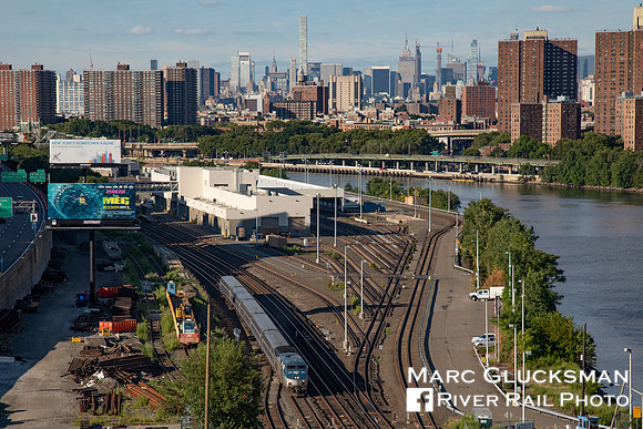 Amtrak Empire Service to Grand Central Terminal, High Bridge, Bronx, New York