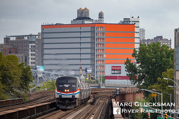Amtrak Empire Service to Grand Central Terminal, Harlem-125 Street, New York, New York