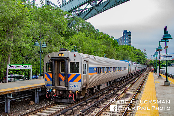 Amtrak Empire Service to Grand Central Terminal, Spuyten Duyvil, New York, New York