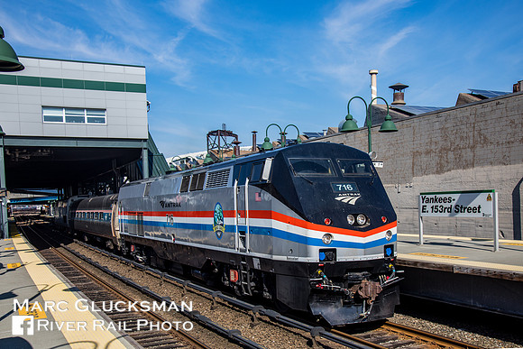 Amtrak Empire Service to Grand Central Terminal, Yankees-161, New York, New York