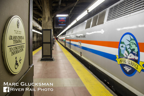 Amtrak Empire Service to Grand Central Terminal, New York, New York, New York
