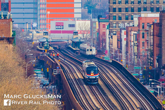 Amtrak Empire Service to Grand Central Terminal, Harlem-125 Street, New York, New York