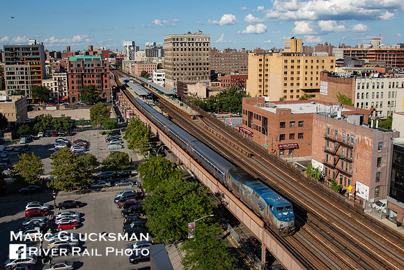 Amtrak Empire Service to Grand Central Terminal, Harlem-125 Street, New York, New York
