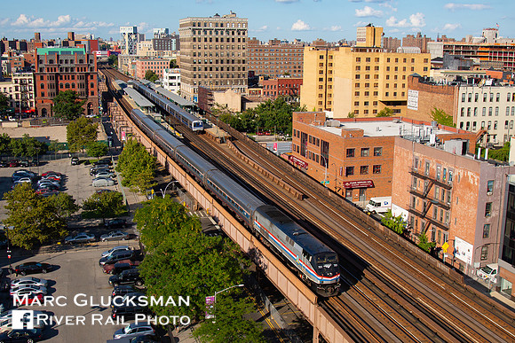 Amtrak Empire Service to Grand Central Terminal, Harlem-125 Street, New York, New York