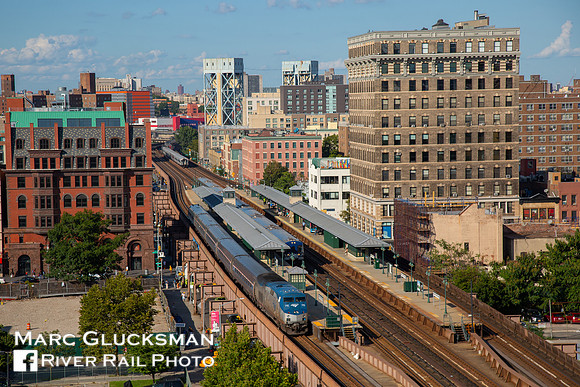 Amtrak Empire Service to Grand Central Terminal, Harlem-125 Street, New York, New York