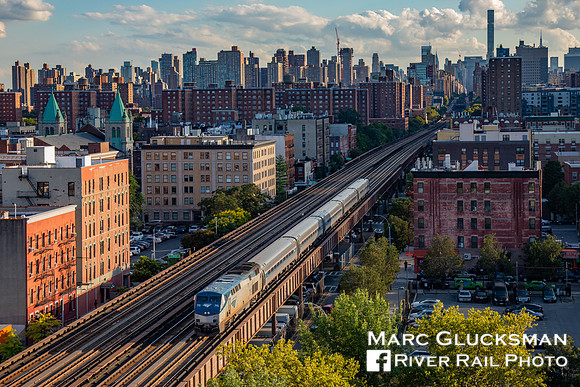 Amtrak Empire Service to Grand Central Terminal, Harlem-125 Street, New York, New York