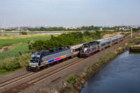 NJ Transit 4519 Metro-North Railroad 4904, Upper Hack, Lyndhurst, New Jersey