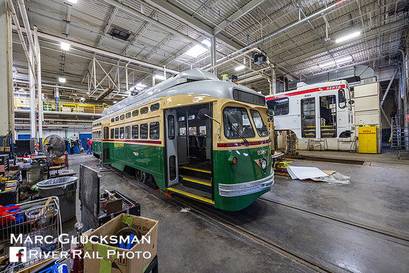 SEPTA 2326, Woodland Maintenance Facility, Philadelphia, Pennsylvania