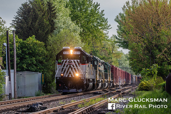 Reading & Northern Railroad Fast Freight 5019, Dupont, Pennsylvania