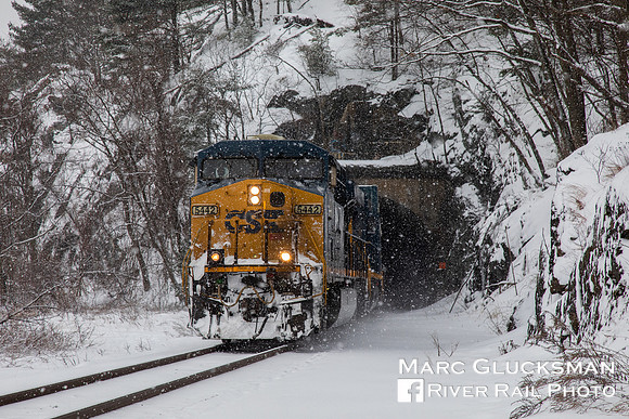 CSX Q003. CSXT 5442, Mine Dock Park, Fort Montgomery, New York