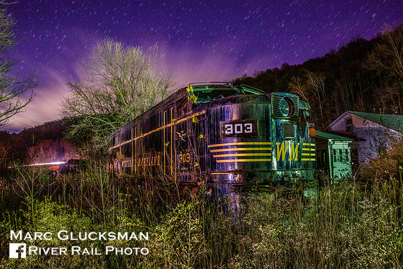 Georges Creek Railroad, WM 303, Barton, Maryland