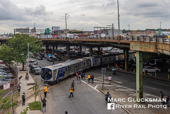 MTA NYCT Subway, R-211A delivery, South Brooklyn Marine Terminal