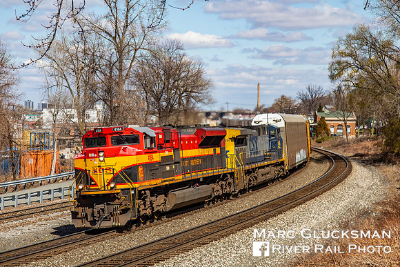 CSX Q234, KCS 4164, Ridgefield Park, New Jersey