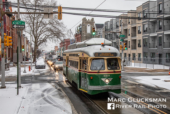 SEPTA SPAX 2337, 13-Girard, Philadelphia, Pennsylvania