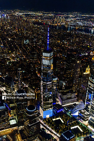 Night in NYC, Freedom Tower, New York, New York