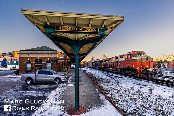 CSX M567, NS 8105, Ridgefield Park, New Jersey