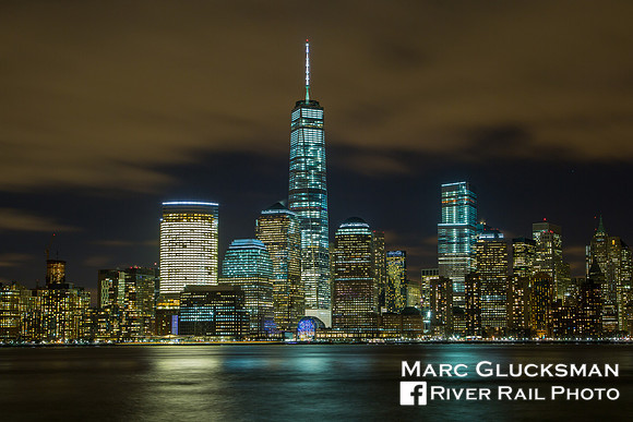 New York City Skyline from Jersey City, New Jersey