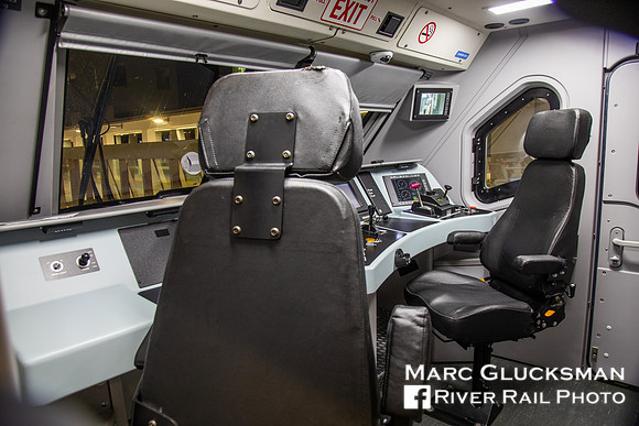 Brightline Siemens SC40B Engineer's Cab, Florida