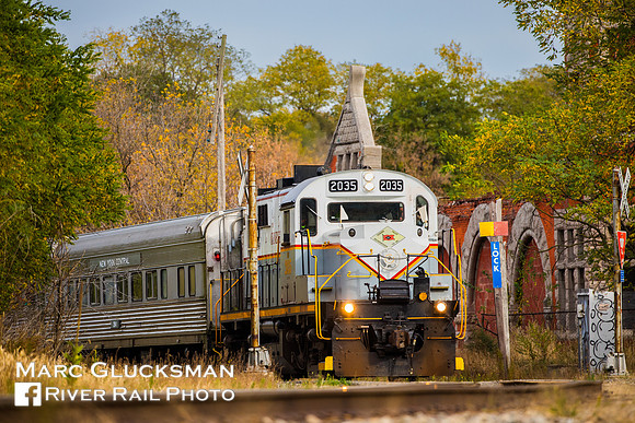 GVT Falls Road Railroad, FRR 2035, Lockport, New York