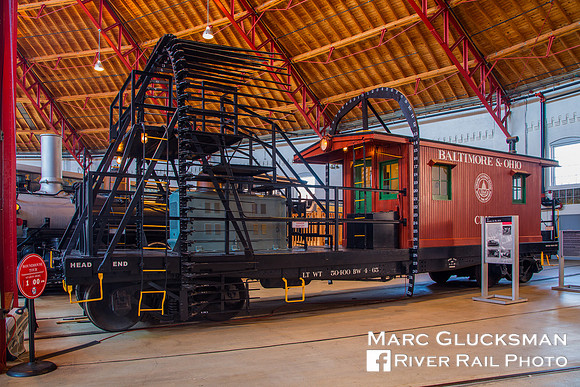 Baltimore & Ohio Railroad CE-15, B&O Railroad Museum in Baltimore, Maryland