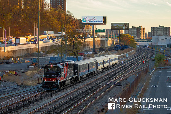 MNR Laser Train, MNCW 127 5010, High Bridge, Bronx, New York