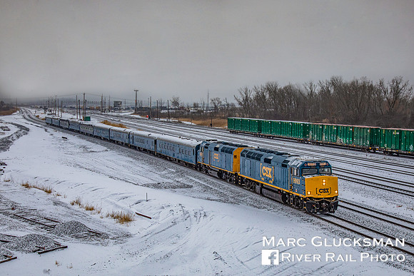 CSX OCS, CSXT 9993, Selkirk, New York (PR Edit)