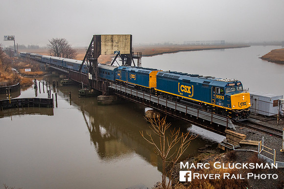 CSX OCS, CSXT 9993, Carteret, New Jersey