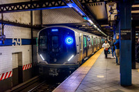 MTA NYCT Subway R211T 4055, 59 Street Station, New York, New York