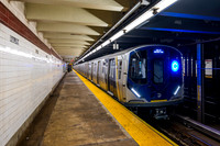 MTA NYCT Subway R211T 4055, Ralph Avenue, Brooklyn, New York