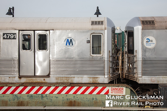 MTA NYCT Subway Farewell To The R-42s
