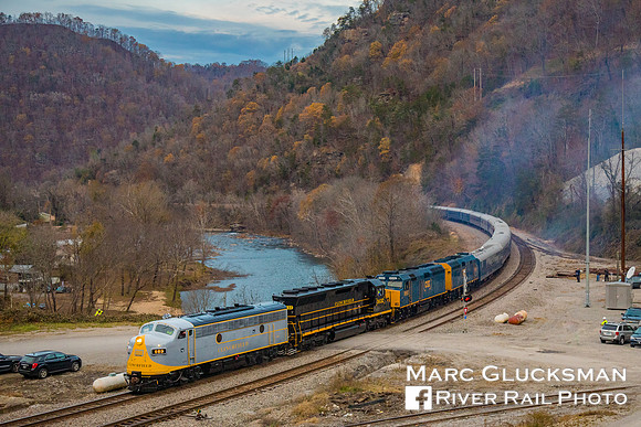 Clinchfield 800, 2017 CSX Santa Train, Elkhorn City, Kentucky