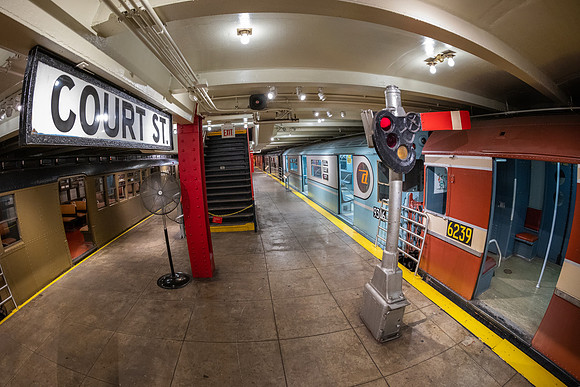 Transit Museum, Court Street Station, Brooklyn, New York