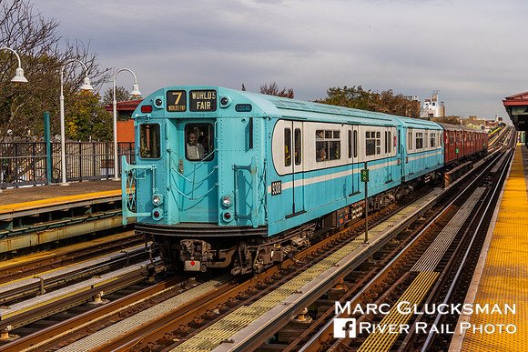MTA NYCT Subway/NYTM, "Bluebirds and Redbirds" 2023-11, Bronx, New York