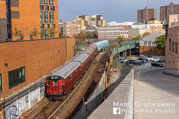 MTA NYCT Subway/NYTM, "Bluebirds and Redbirds" 2023-11, Bronx, New York
