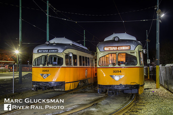 MBTA 3263 3254, Mattapan, Massachusetts