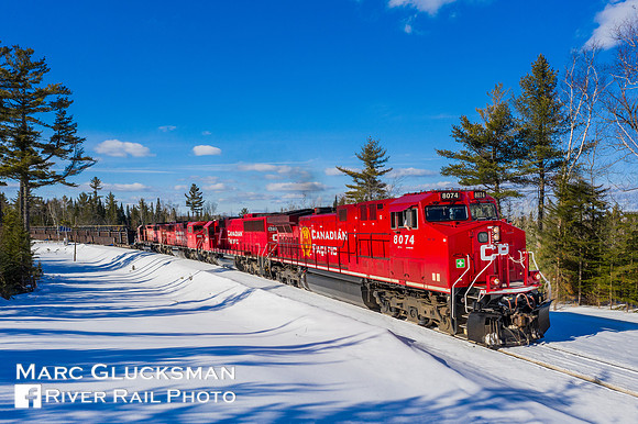 CMQ CP Train 250, CP 8074, Rockwood, ME