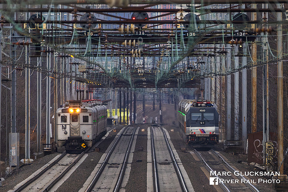 NJT Meet with Arrow IIIs and NJTR 4640, Elizabeth, New Jersey