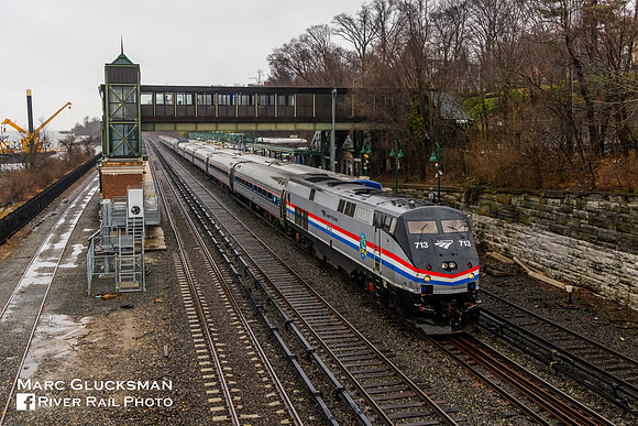 Amtrak Trains 232 and 234, Riverdale, Bronx, New York