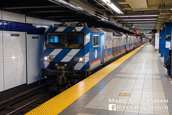 MTA NYCT Subway Vaktrain, Canal Street, New York, New York