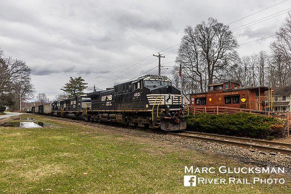 Norfolk Southern K72, NS 4601, Hamptonburgh Caboose Museum, Campbell Hall, New York